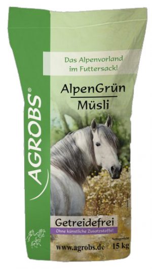 Abbildung: AGROBS AlpenGrün Müsli, getreidefrei