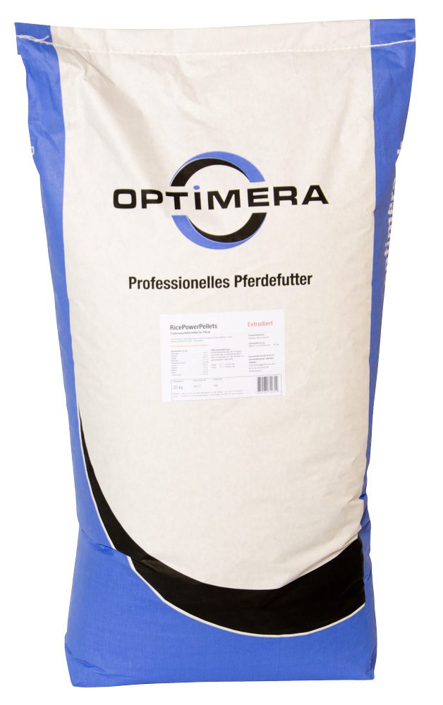 Abbildung: Optimera - RicePower Pellets