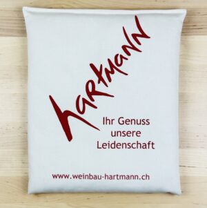 Abbildung: Wärmekissen mit Logo bedruckt