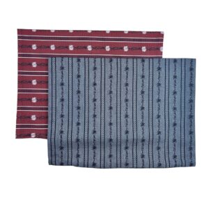 Abbildung: Kissenüberzug mit Reißverschluss & zwei verschiedene Motive 40 x 30 cm