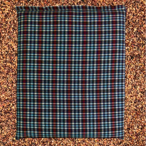 Traubenkern Kissen Schottisch Karo