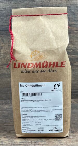 Mühle Scherz AG Abbildung: Bio Chnöpflimehl