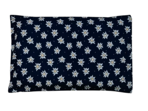 Abbildung: Kissenüberzug Edelweiss marine 40 x 60 cm