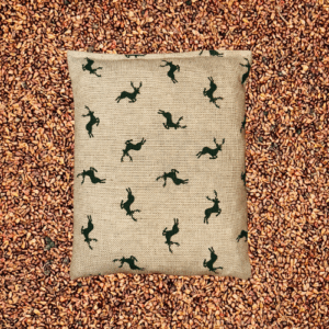 Traubenkern Kissen Springender Hirsch