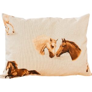 Arvenkissen Pferde auf natur 30 x 40