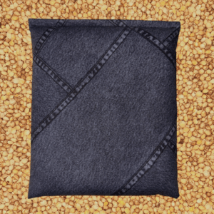 Kirschensteinkissen Jeansmuster dunkelblau