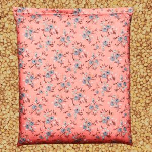 Abbildung: Kirschensteinkissen Blumenmuster rosa