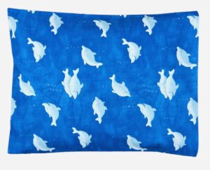 Kissenüberzug Delfin mit Reissverschluss