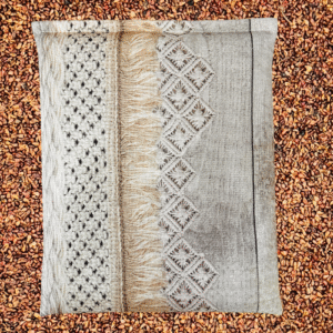 Traubenkernkissen Boho Elegance